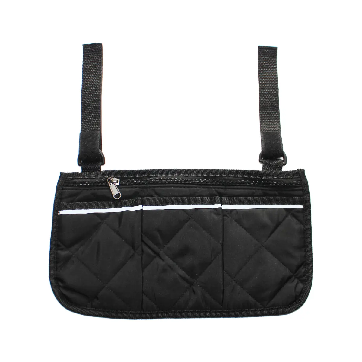 Bolsa de almacenamiento lateral para reposabrazos de silla de ruedas